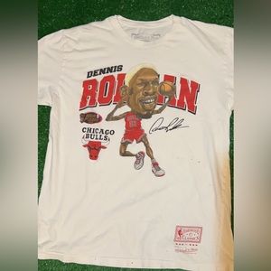 Mitchell and ness Dennis Rodman tee